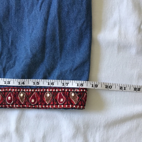 Speed Limit MPH Spaghetti Strap Denim Dress Small - Picture 7 of 12